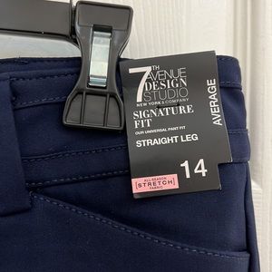 Navy Pants- Signature Fit from New York & Company- NWT